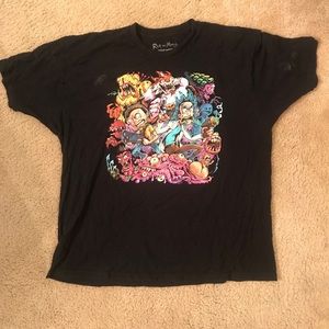Rick and morty tee